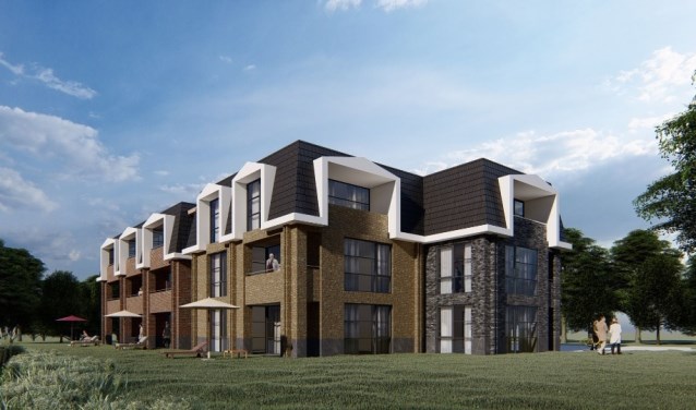 De artist impression uit de plannen van Prominent Vastgoed