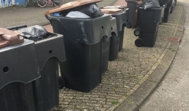 <p>Vuil gaat volgens lezer F. Vriesendorp in de zomer erg stinken in de tuin. </p>