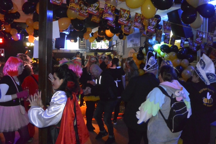 Het feest is begonnen.