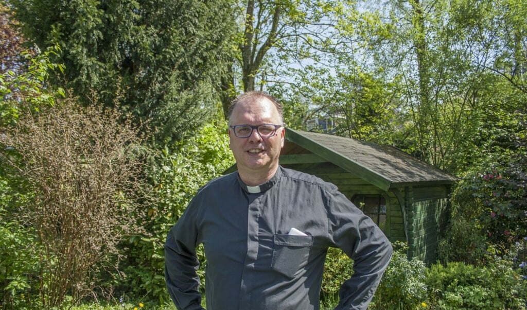 Harrold Zemann is pastoor van twee parochies verdeeld over veertien plaatsen: ,,Het is een groot gebied, maar we hebben veel vrijwilligers die ons steunen.
