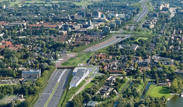 Zo moet de verbrede A9 er in 2026 uit zien.