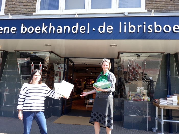 In samenwerking met boekhandel was het mogelijk alle Home-start gezinnen een boek te geven.