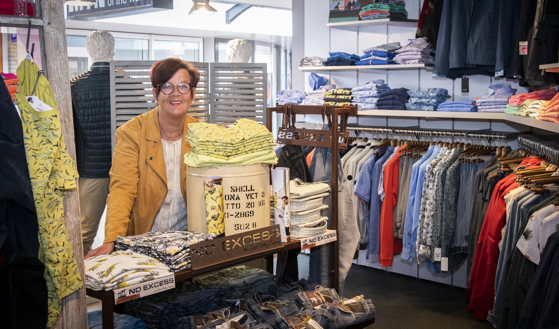 Gerda den Boer is zestien jaar eigenaar en het gezicht van Man of the World Hardinxveld-Giessendam.