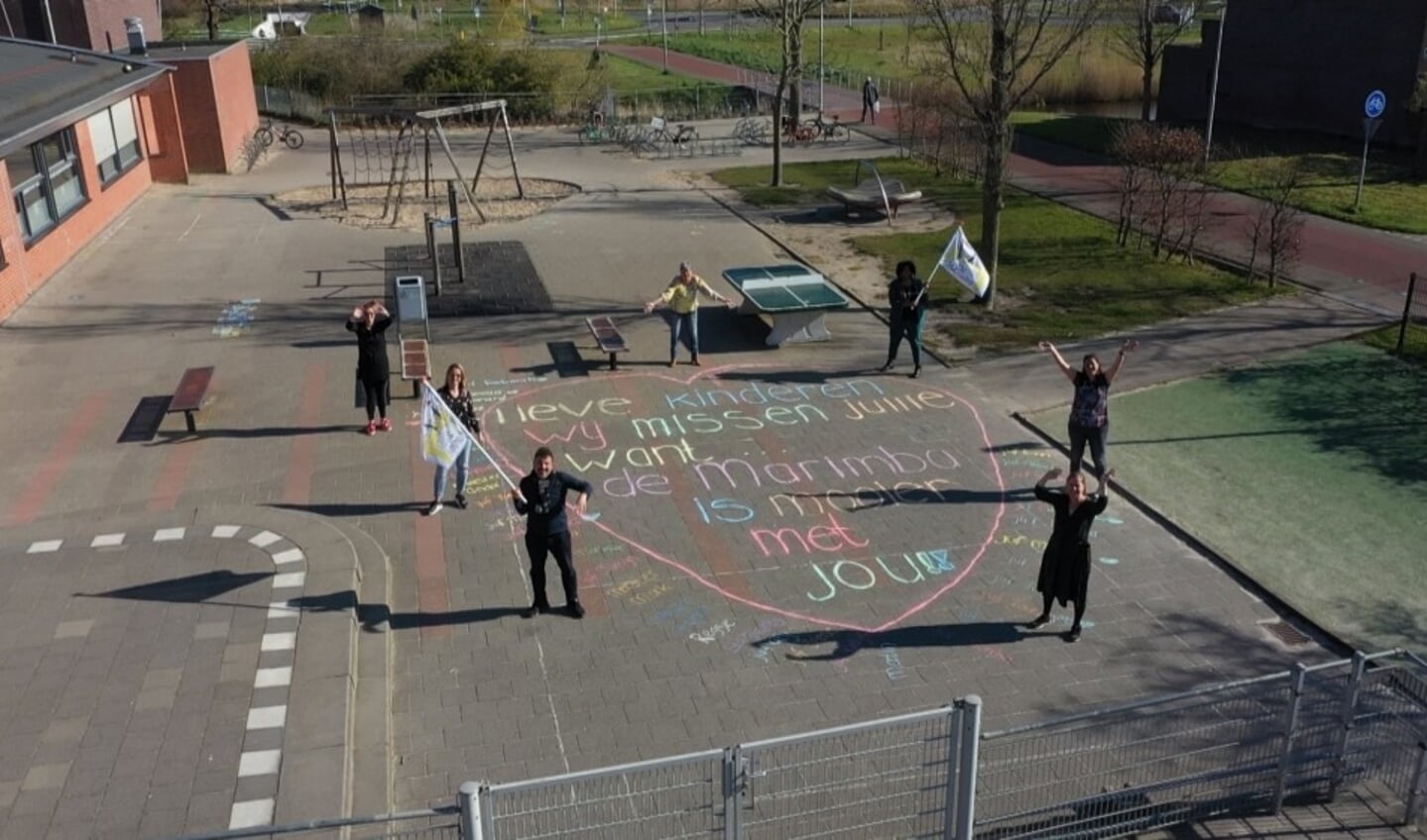 De drone van Hart van Nederland vliegt vandaag boven Baarn.