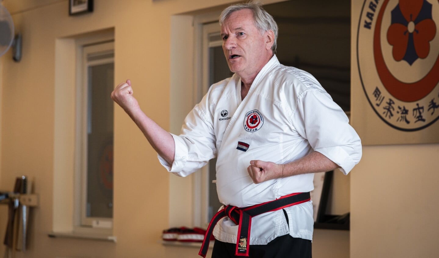 Hans Cleton: ,,Online karateles geven werkt perfect.''
