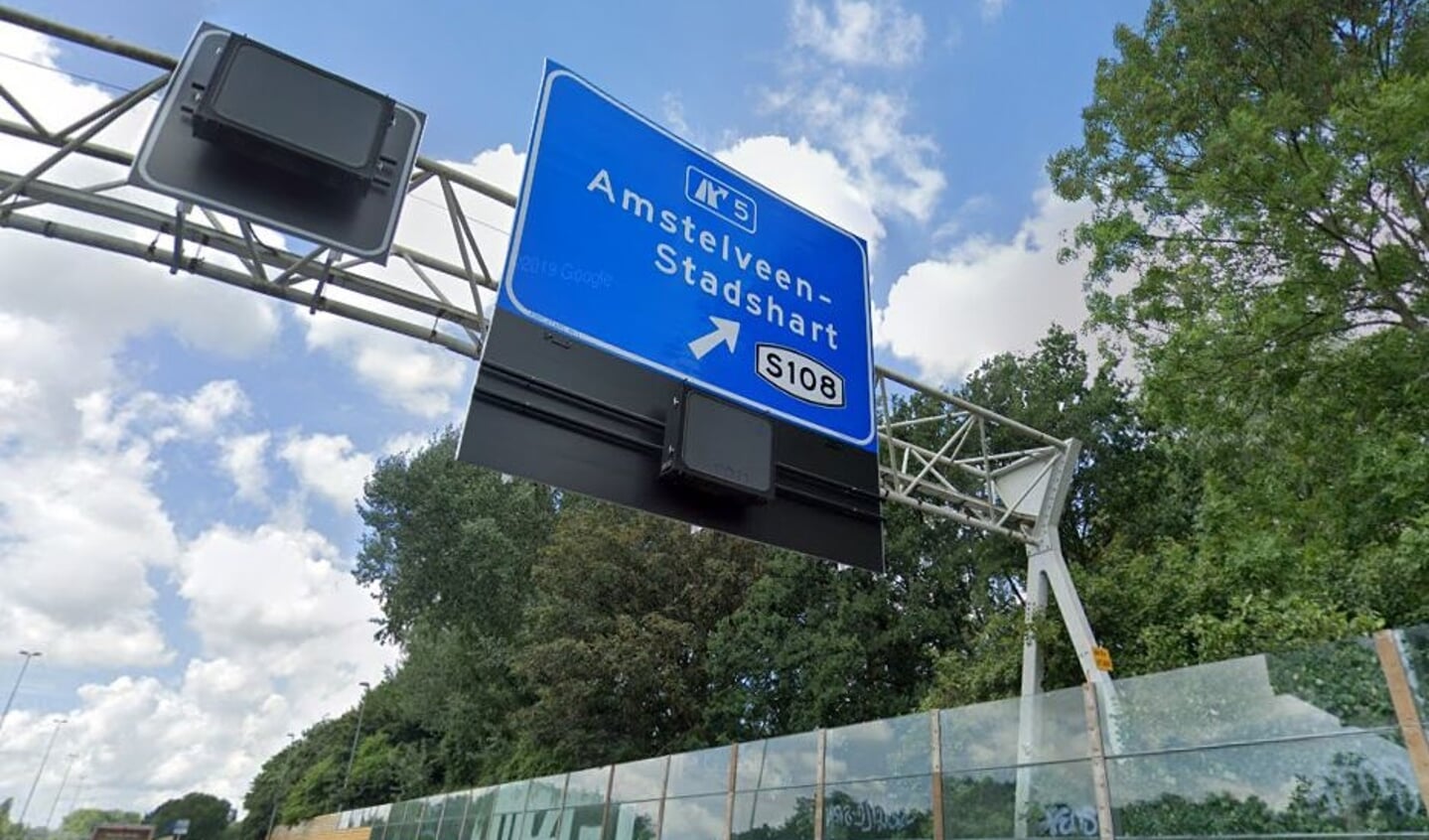 Afslag 5 van de A9.