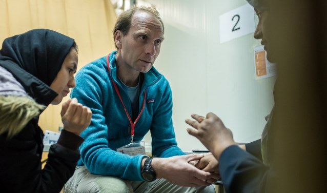 Huisarts Steven de Vijver, een van de initiatiefnemers van SOSMoria.