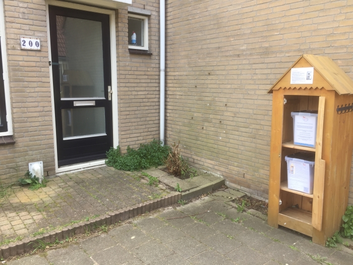 Het kinderzwerfboekenstation