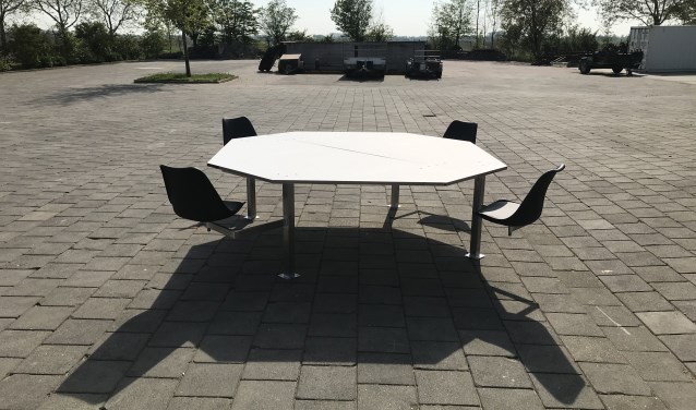 Een afstandtafel