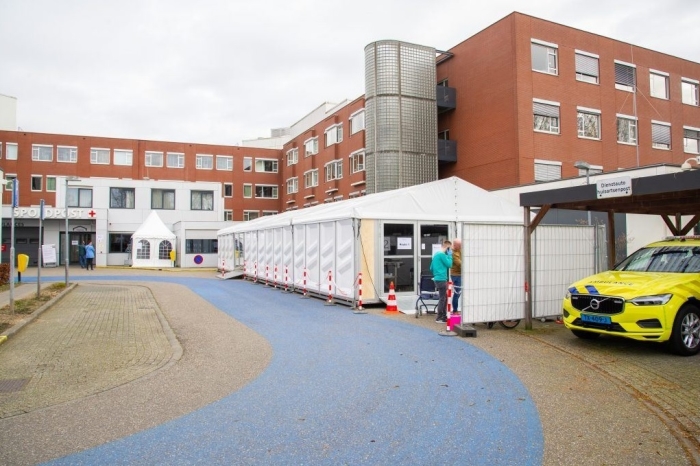 Luchtwegstraat bij Ziekenhuis Gelderse Vallei