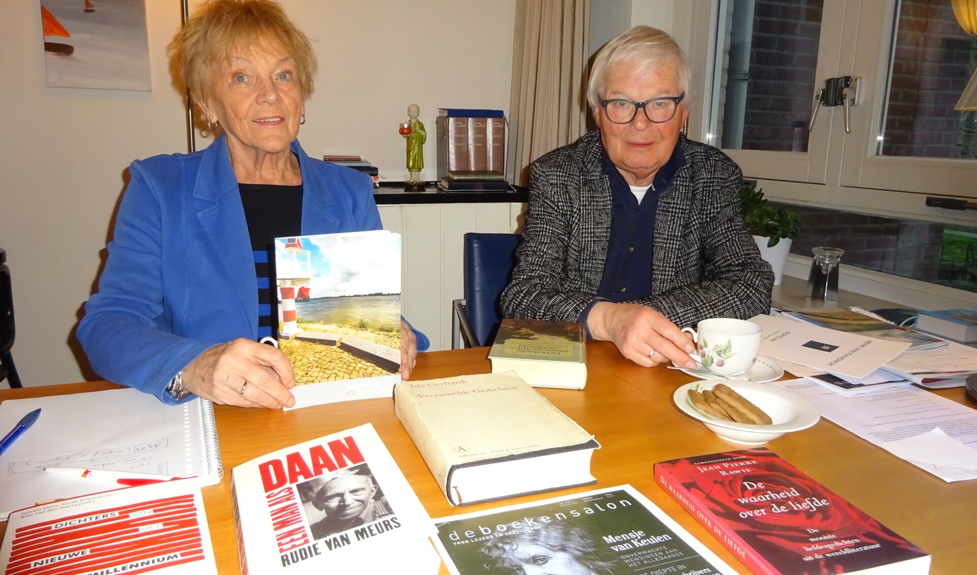 Liesbet Klop en Bert van 't Land. (Foto: Eline Lohman)