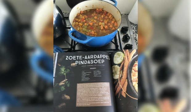 Ingrid kookt nu niet alleen voor zichzelf, maar ook voor de buurtbewoners.