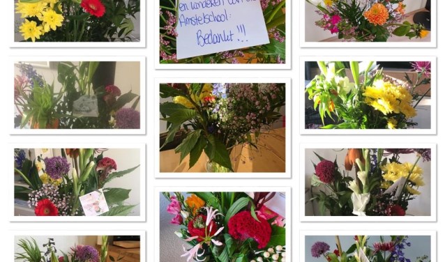 Dank voor de leerkrachten van ouders en kinderen.