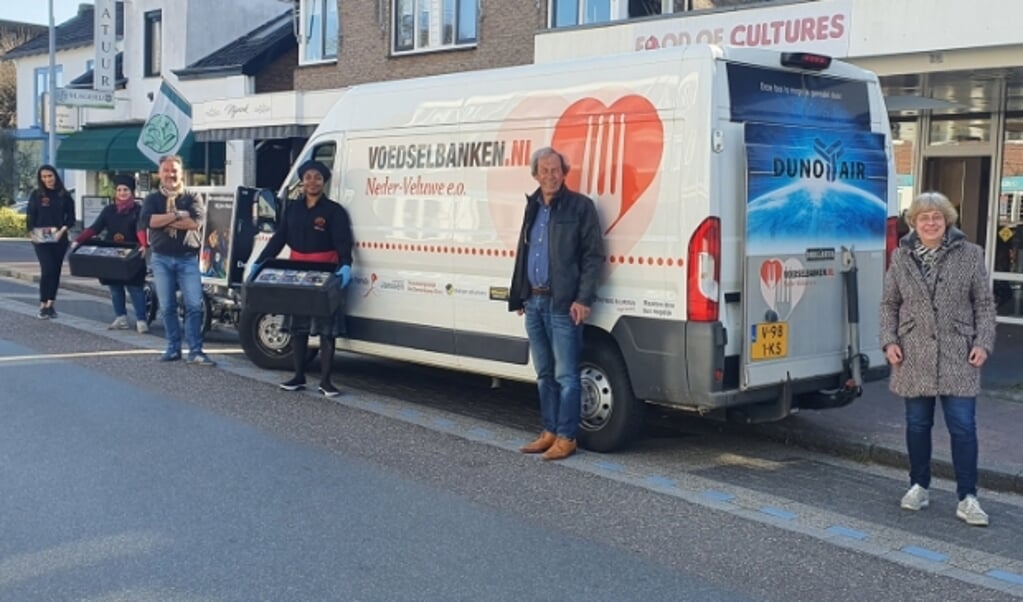 Afgelopen woensdag heeft Food of Cultures 91 maaltijden afgeleverd aan de Voedselbank Neder Veluwe. 