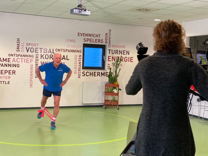 Herman één van onze docenten!