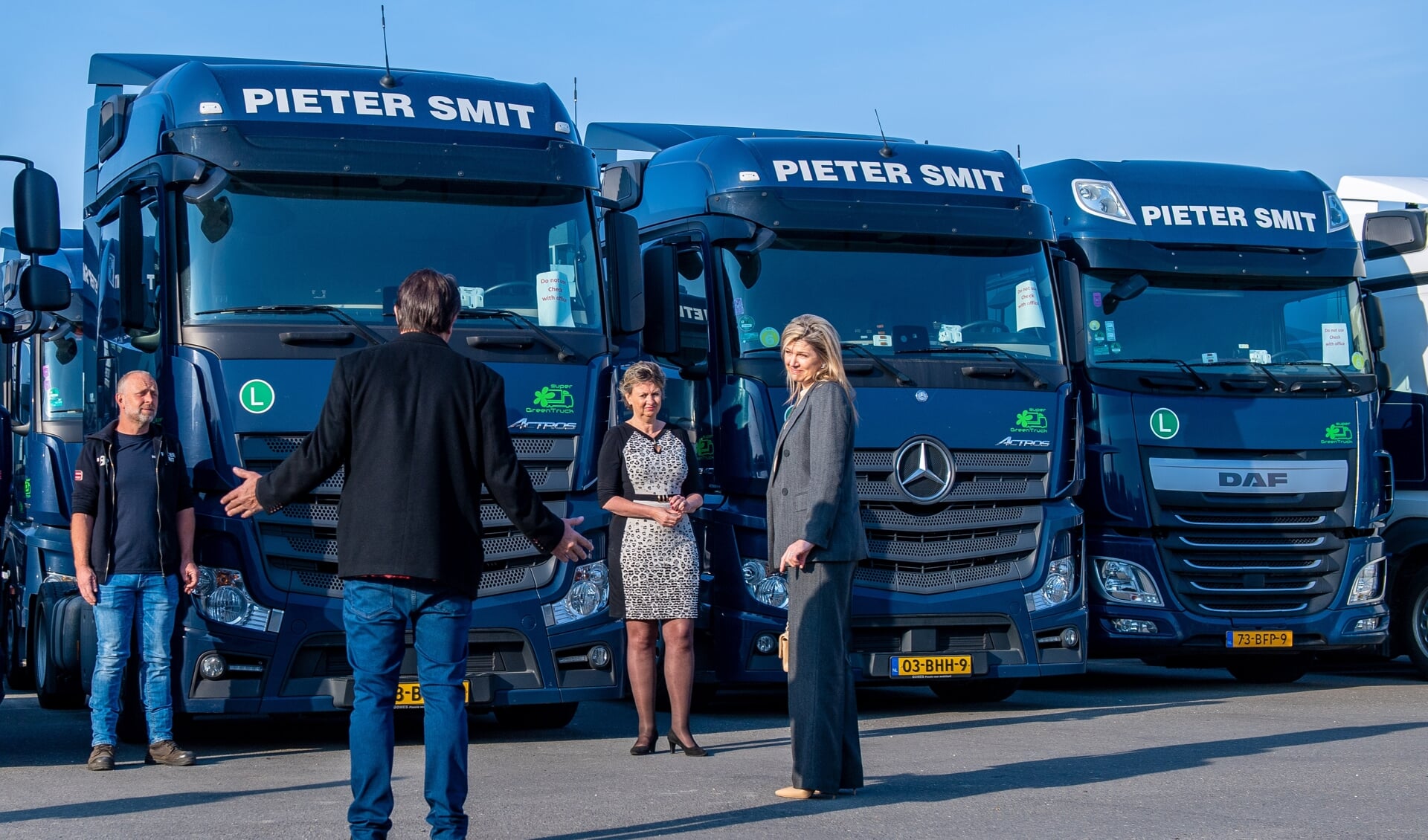 Directeur Kees Brouwer was dankbaar voor het bezoek van Koningin Maxima begin april aan transportbedrijf Pieter Smit. 