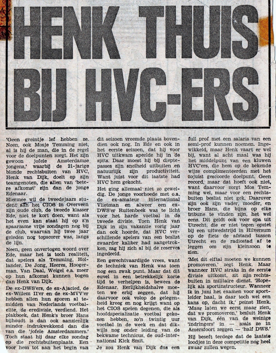 Collectie Henk van Dijk