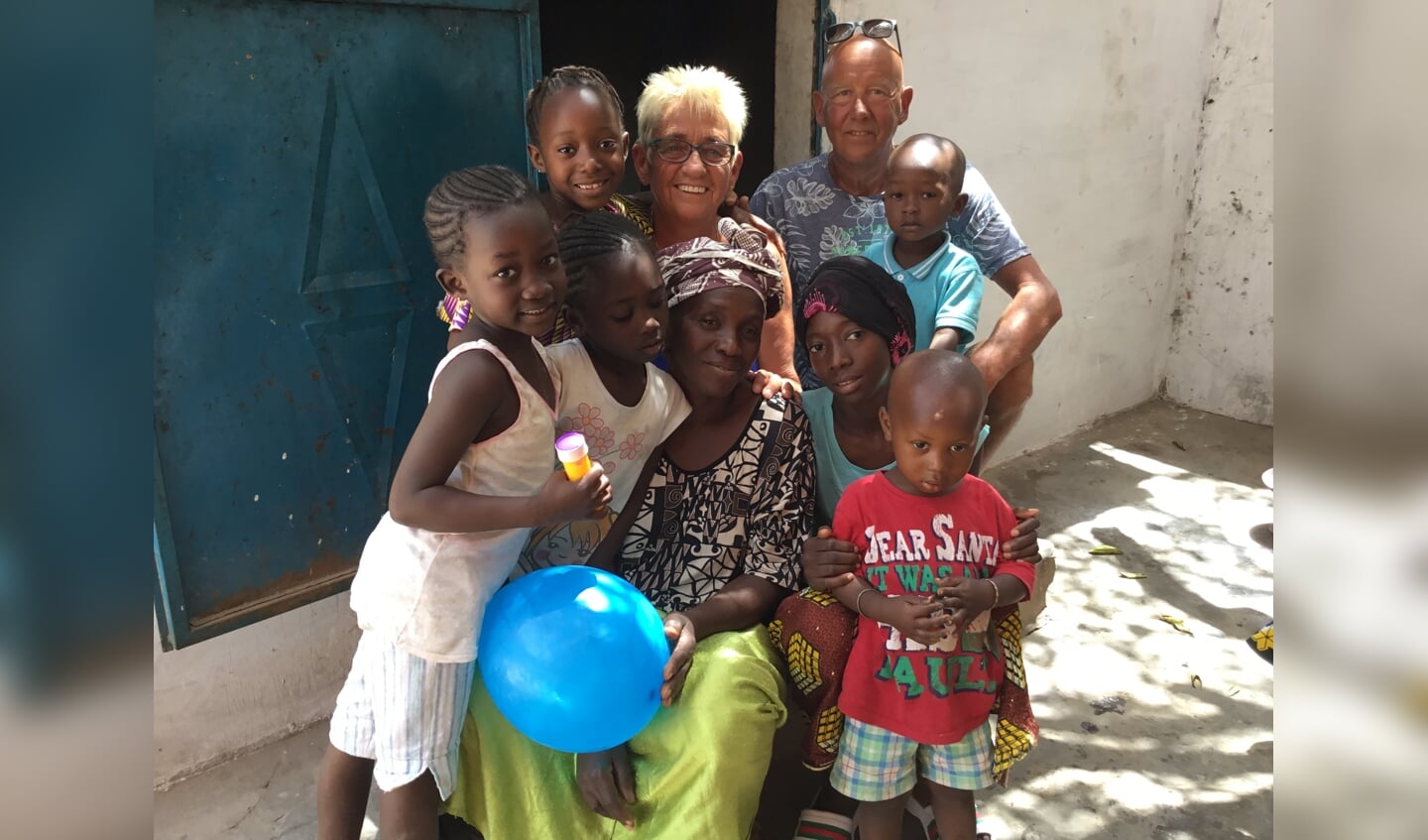 Dirk en Hanny Veldhuizen uit Bennekom helpen de arme mensen in Gambia.