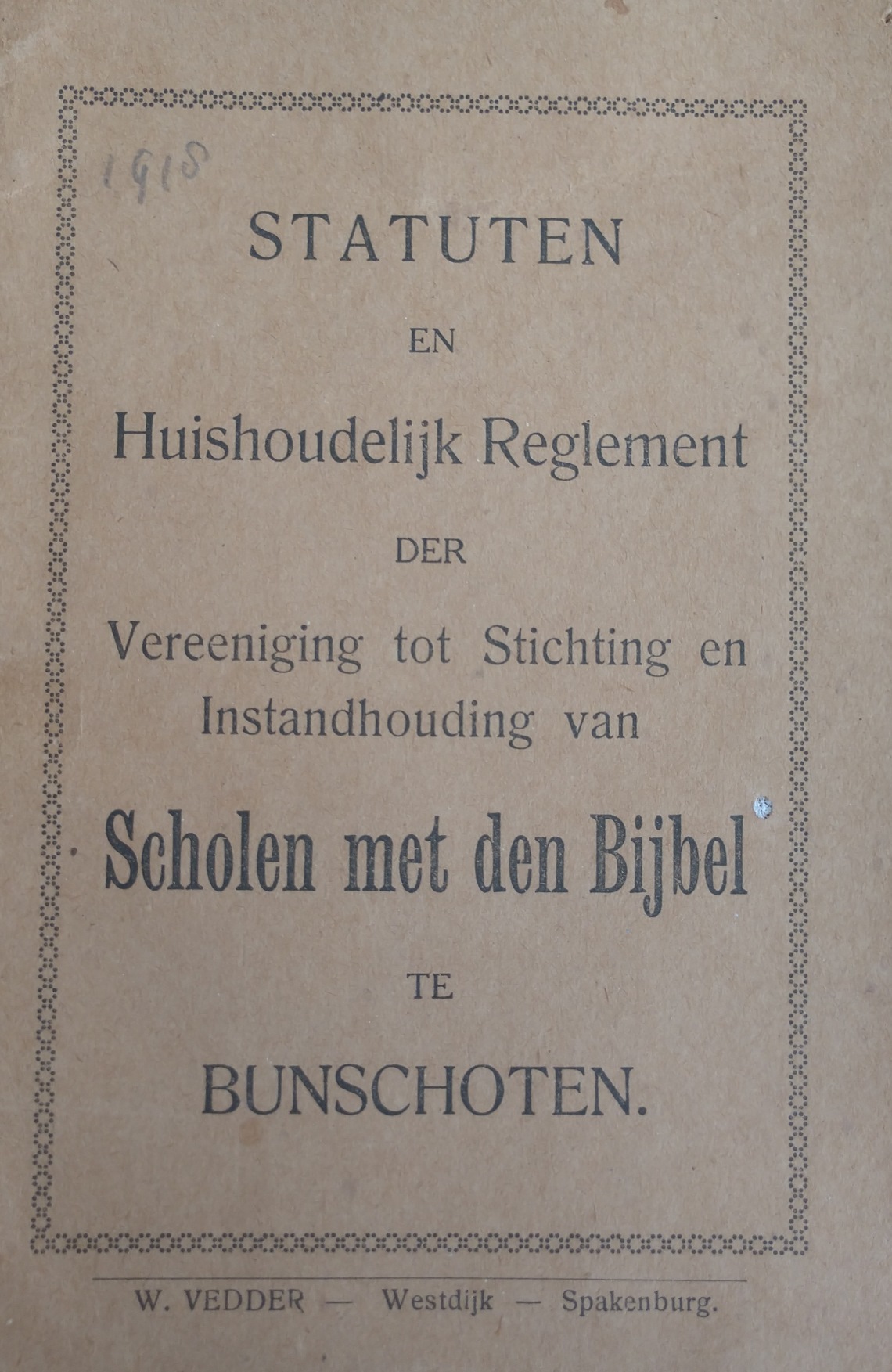 Van de Ridder