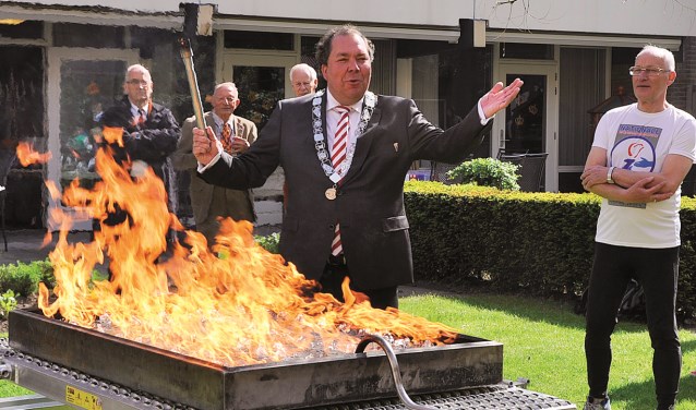 Het bevrijdingsvuur bij Bunninchem in 2016