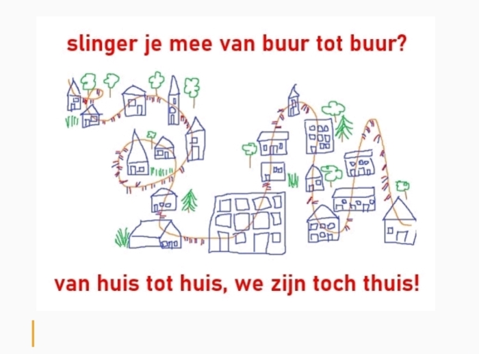 Slinger aan