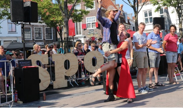 The Strong Lady tijdens Spoffin 2019, op de Hof in Amersfoort.