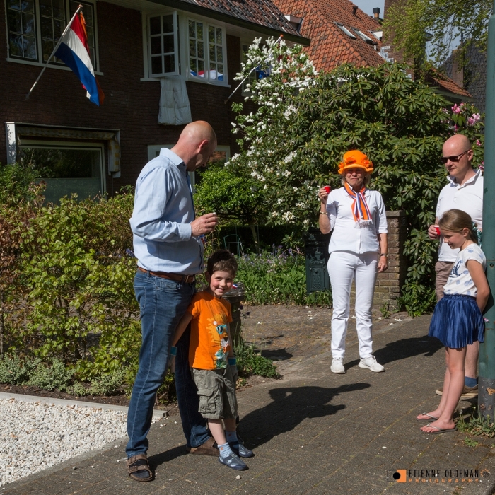 Toast Nationale Toast op de Koning aan de Welgelegenlaan