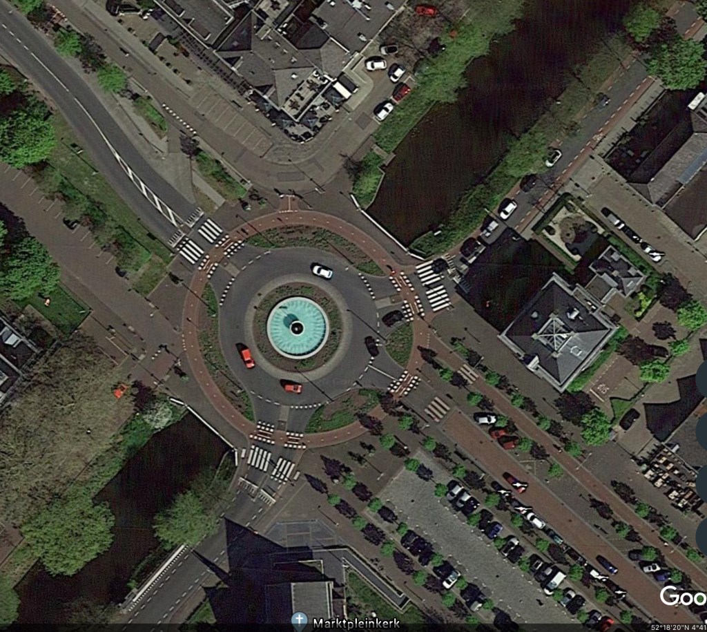 De rotonde Beursplein wordt aangepakt.