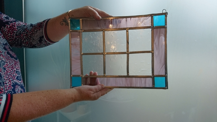 glas in lood raamwerk