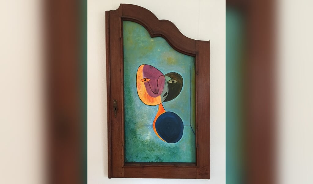 Bertjan Sneller (Maarn), schilderij naar Pablo Picasso