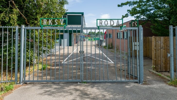 Het terrein van voetbalvereniging RODA'23. 