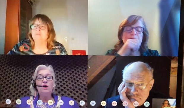 De gemeenteraad heeft donderdag digitaal vergaderd, raadsleden keken vanuit huis mee.