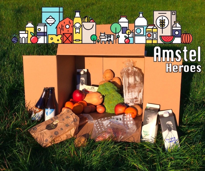 AmstelHeroes biedt een pakket met lokale producten