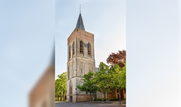 De Oude Kerk in het centrum van Ede.