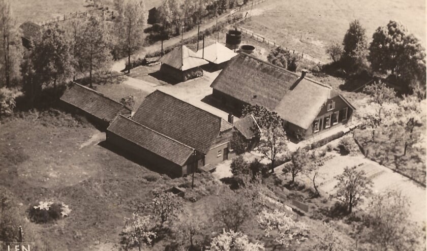 Boerderij de Bieshaar kort na WOII.