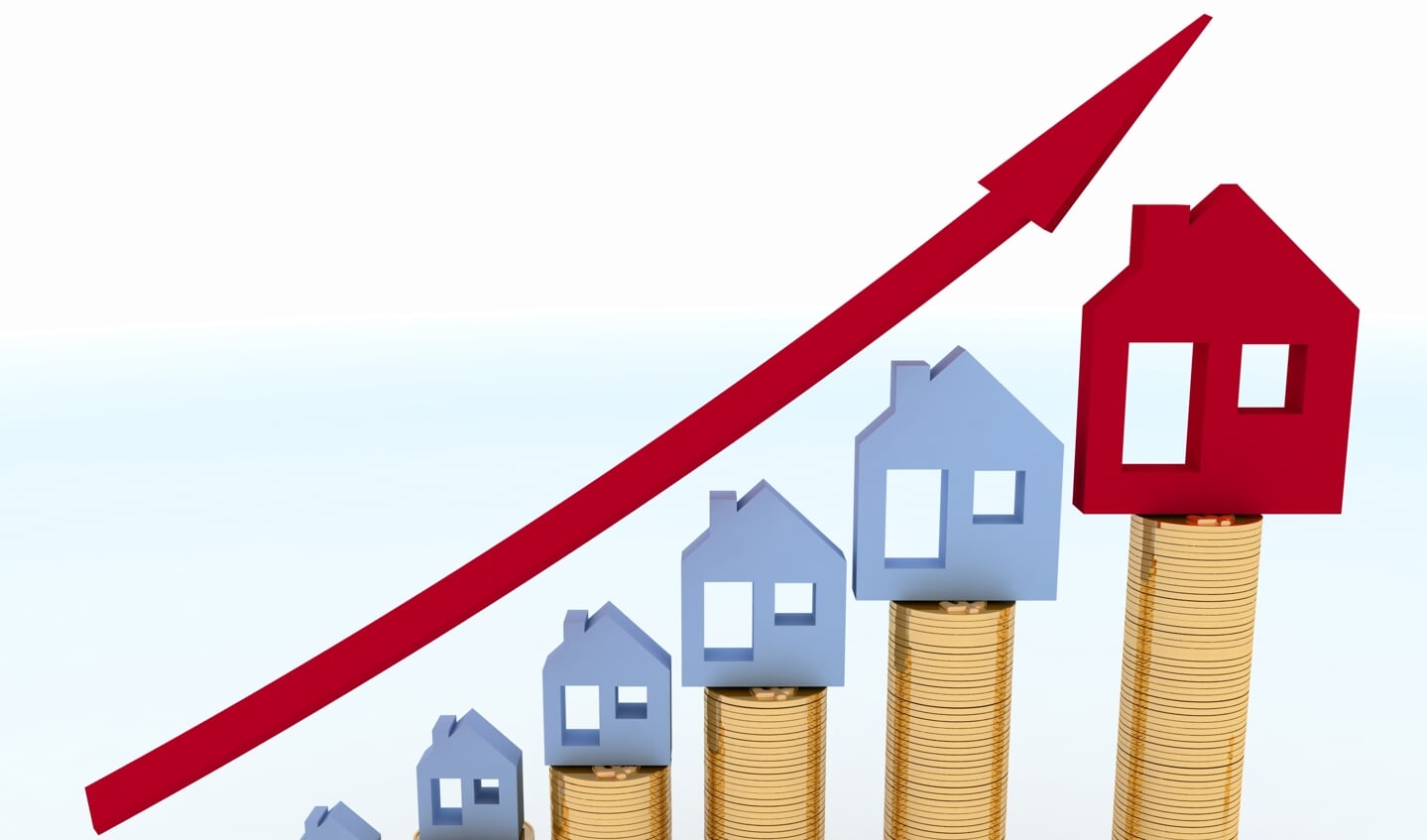 De prijzen van huizen schieten de laatste jaren omhoog
