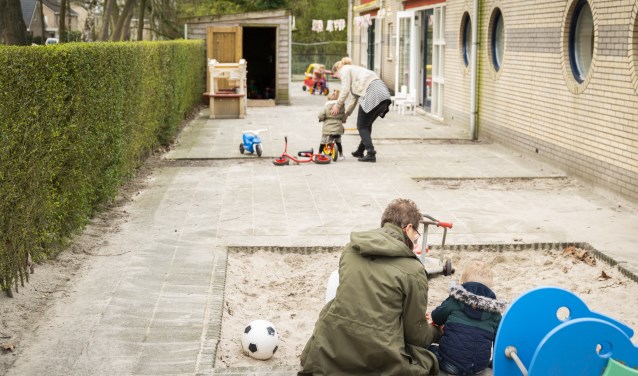 Kinderopvang in actie op één van de locaties van Dolfijn.