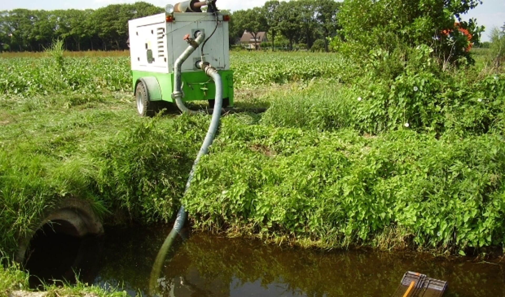 In onder meer de Gelderse Vallei geldt een verbod op het onttrekken van oppervlaktewater.
