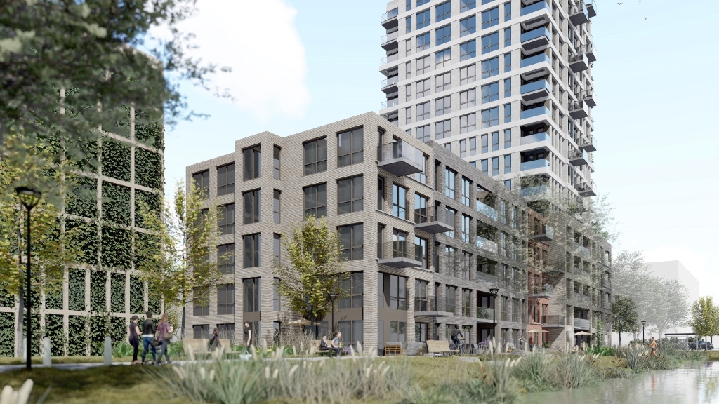 <p>Nieuwe woningen op De Hoef.</p>