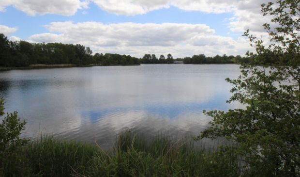 <p>De grote plas in het Haarlemmermeerse Bos.</p>
