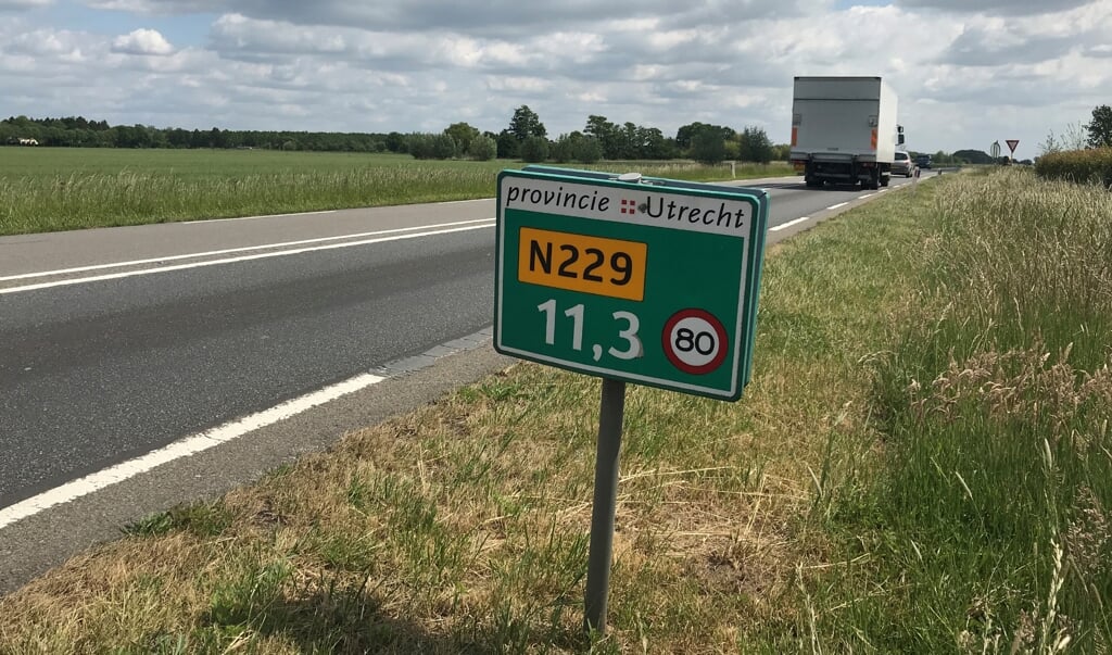 Provincie Utrecht kijkt naar de veiligheid van de N229