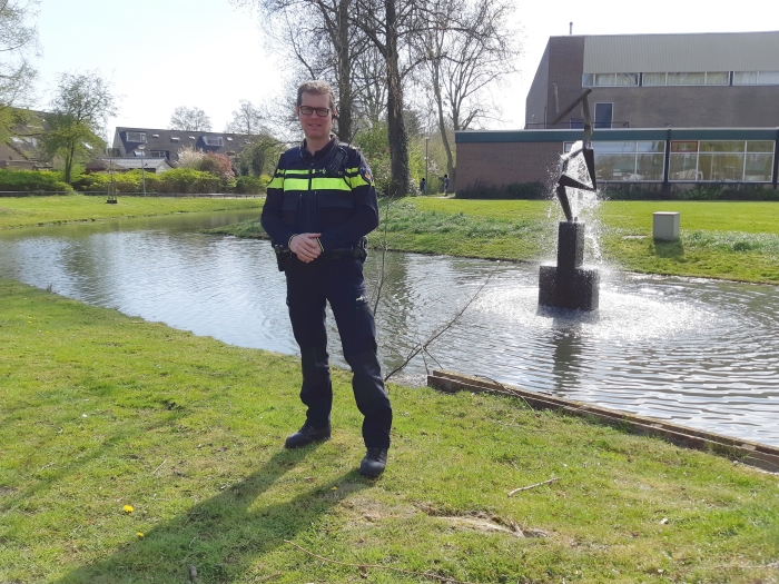 Hoofd- en wijkagent Peter de Berg