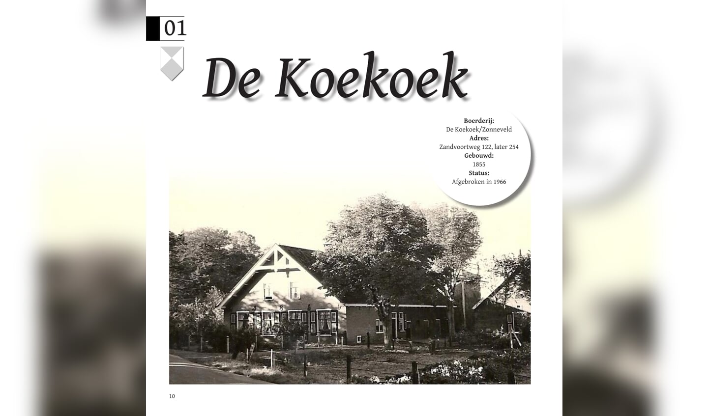 Boerderij De Koekoek komt ook aan bod in het boek.