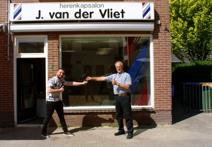 Links Gabriël, rechts Johan van der Vliet