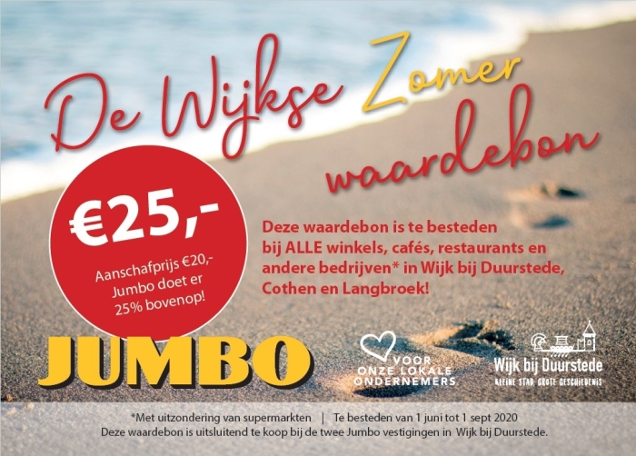 Jumbo Wijkse Zomer waardebon