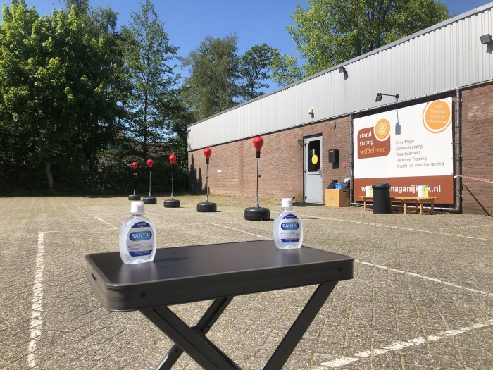 Tijdelijke Outdoor Dojo