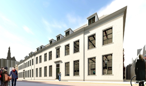 Appartementen aan de Jansstraat.