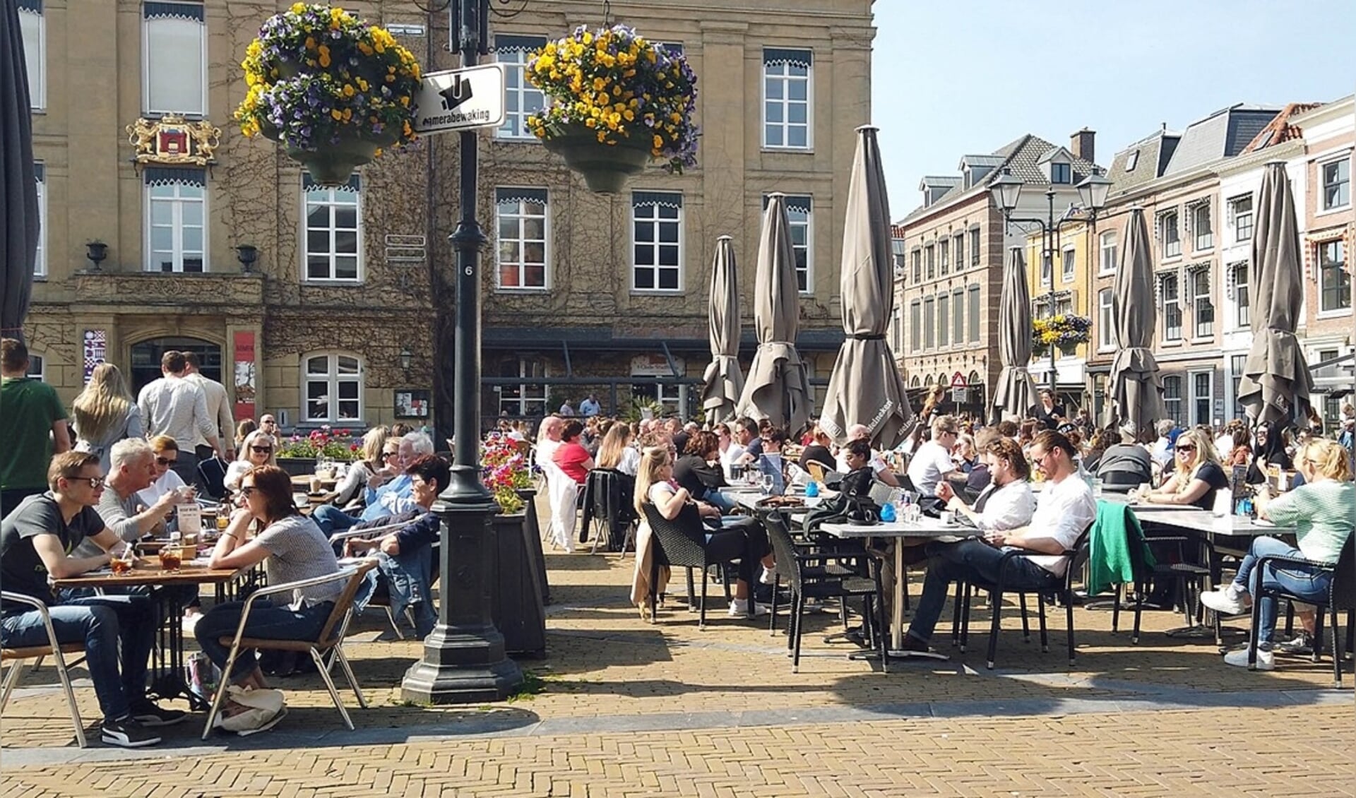 De VVD pleit voor meer ruimte voor terrassen in de binnenstad