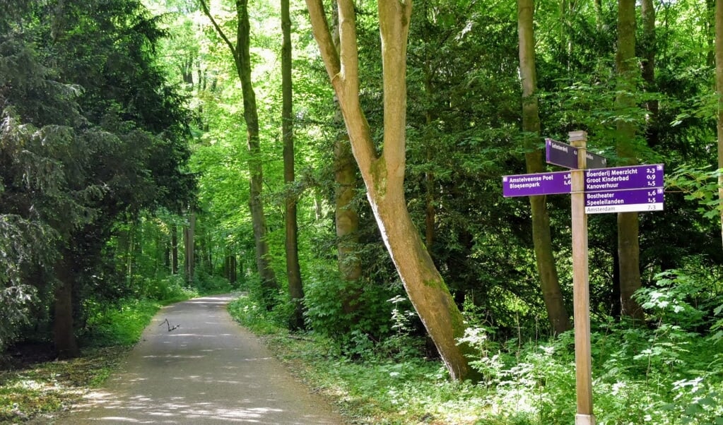 Het Amsterdamse Bos.