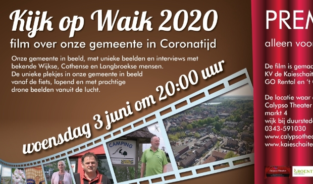 De film Kijk op Waik gaat in première